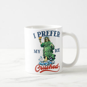 Funny Retro I Like My Ice Crushed Resist Ice Ching Coffee Mug