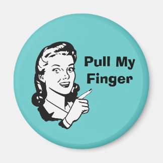 Funny Retro Magnet