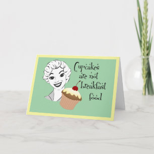 Funny Retro Mum Saying Greeting Card
