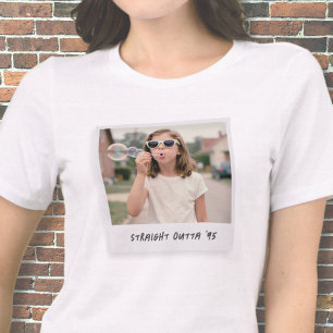 Funny Retro Photo 30th Thirty Birthday Tri-Blend Shirt