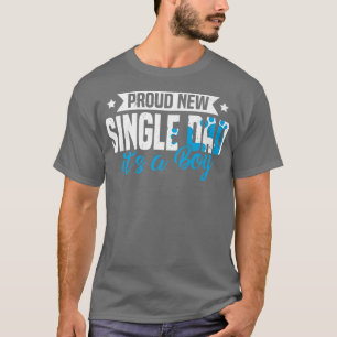 Funny Retro Proud New Single Dad It's A Boy Gender T-Shirt