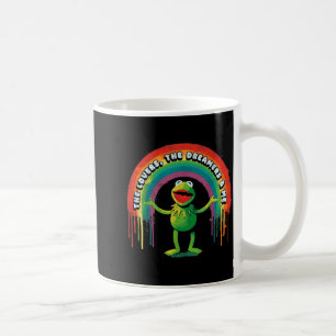 Funny Retro Rainbow Frog Connection The Lovers The Coffee Mug