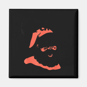 Funny Retro Santa Let's See Some Big Nick Energy C Magnet