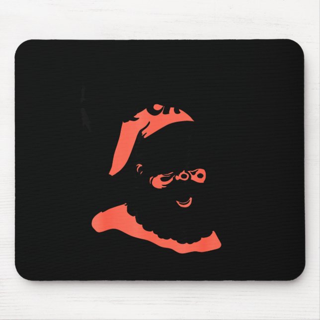 Funny Retro Santa Let's See Some Big Nick Energy C Mouse Mat (Front)