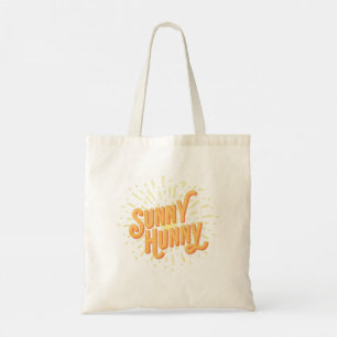 Funny Retro Summer Typography Tote Bag