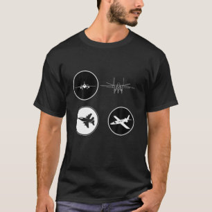 Funny Retro Vintage Aeroplane Aviation Pilot Gift T-Shirt