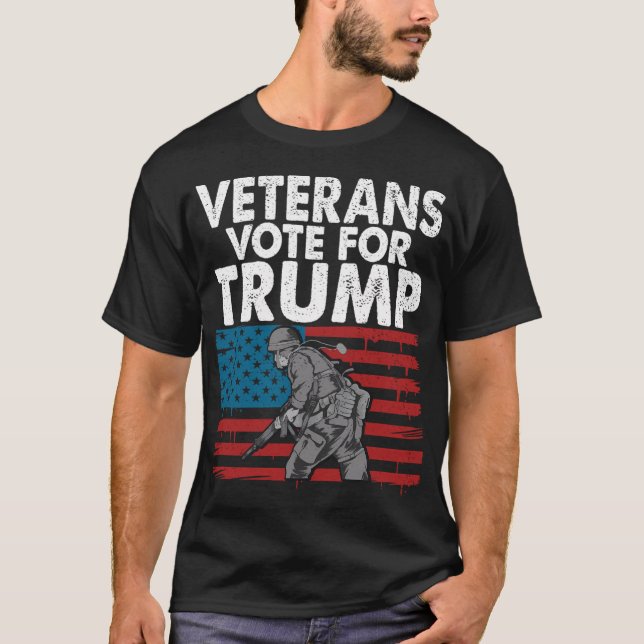 Funny Retro Vintage Trump T-Shirt (Front)