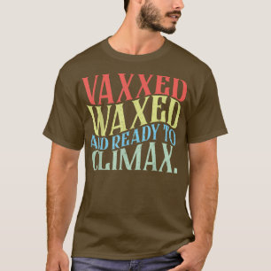 Funny Retro Vintage Vaed Waed and Ready To Clima T-Shirt