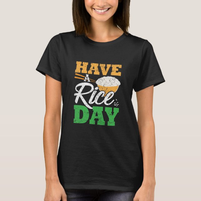 Funny Rice T-shirt (Front)