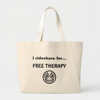 Funny Rideshare Driver Tote Bag Gig Economy Humour