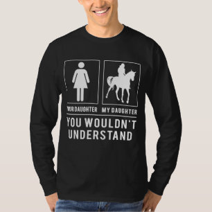 Funny Riding Husband Tee - Because Our Love for Ri