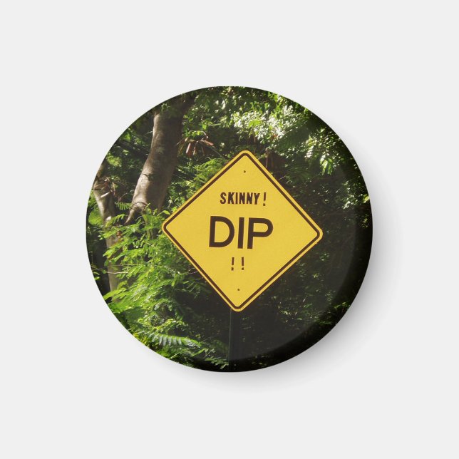 Funny road sign magnet (Front)