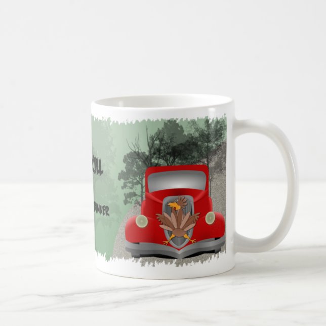 Funny Roadkill Dinner Mug (Right)