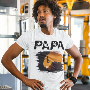 Funny Rock Climber   Bouldering - Papa Climber T-Shirt