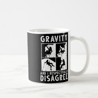 Funny Rock Climbing Art For Men Women Bouldering C Coffee Mug