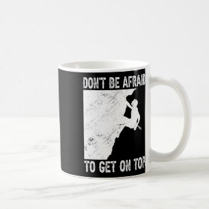 Funny Rock Climbing Bouldering Coffee Mug