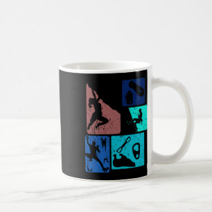 Funny Rock Climbing Bouldering Enthusiasts Men Wom Coffee Mug