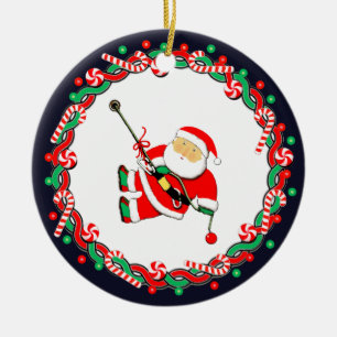 Funny Rock Climbing Ceramic Tree Decoration