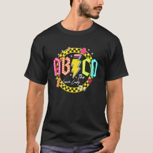 Funny Rock Lunch Lady Tour Back to School ABCD Tea T-Shirt
