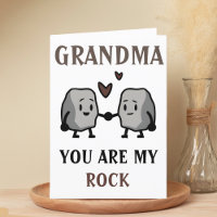 Funny Rock Pun Joke Humour Grandma Mother's Day