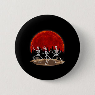 Funny Rocker Skeleton Hand Rock On Costume Hallowe 6 Cm Round Badge