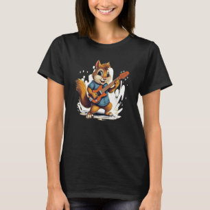 Funny Rock'n Roll Rodent Animals for Squirrel and T-Shirt