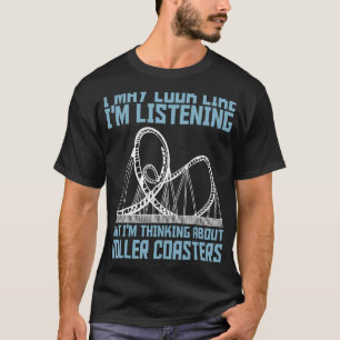 Funny Roller Coaster Amusement Park Lover T-Shirt