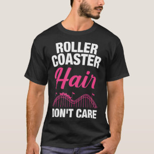 Funny Roller Coaster Design For Women Girls Coaste T-Shirt