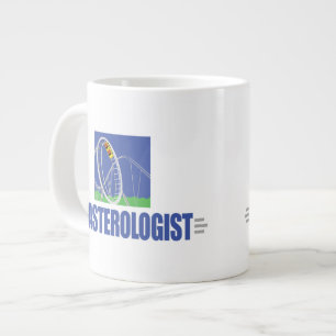 Funny Roller Coaster Large Coffee Mug