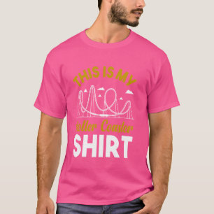 Funny Roller Coaster Theme Park Rollercoaster T-Shirt