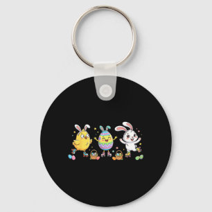 Funny Roller Skate Easter Egg Kids Mens Womens Key Ring