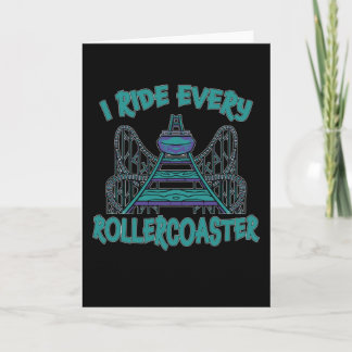 Funny Rollercoaster Amusement Park Gift Card
