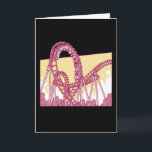 Funny Rollercoaster Amusement Park Gift Card<br><div class="desc">Roller Track Rollercoaster Amusement Park Fun The perfect gift for adrenaline fans. Ideal for a birthday,  B-Day,  Christmas. For men,  ladies,  brother,  sister,  girl,  guys,  children us teens</div>