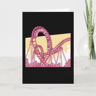 Funny Rollercoaster Amusement Park Gift Card
