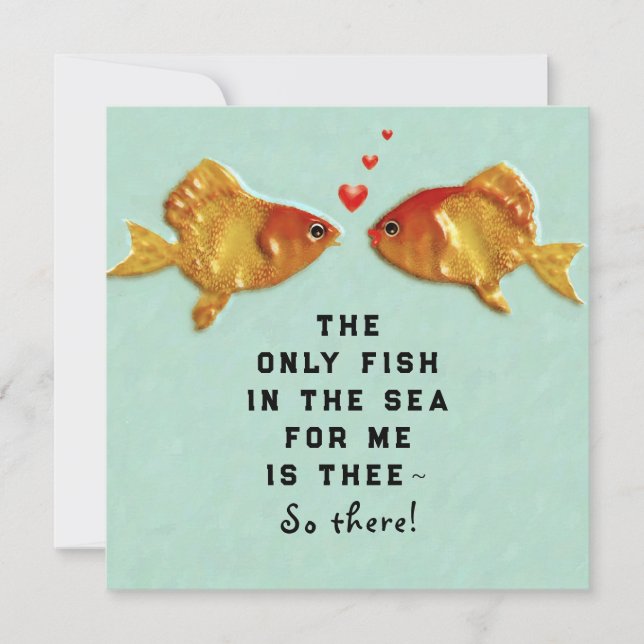Funny Romantic Birthday Card (Front)