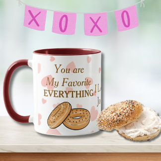 Funny Romantic You Are My Favourite Everything  Mug