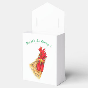 Funny Rooster Favour or Gift Boxes