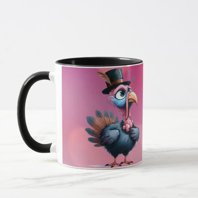 Funny Rooster Mugs (Left)
