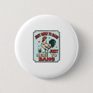 Funny Rooster Vintage Engraving Shirt Design (2)_1 6 Cm Round Badge