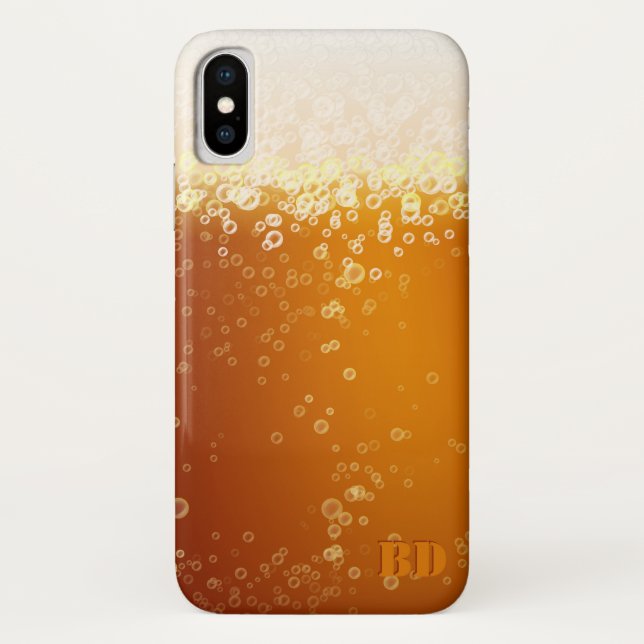 Funny Root Beer Lover Masculine Humour Case-Mate iPhone Case (Back)
