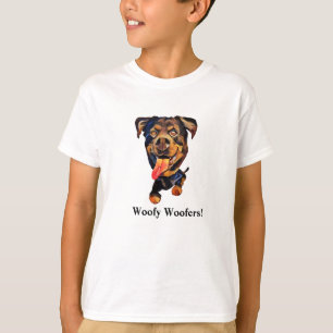 Funny Rottweiler Dog Boys T-Shirt