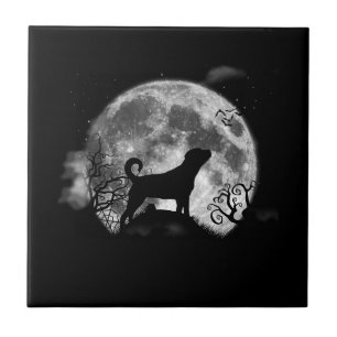 Funny Rottweiler Halloween Costume Funny Dog Lover Tile