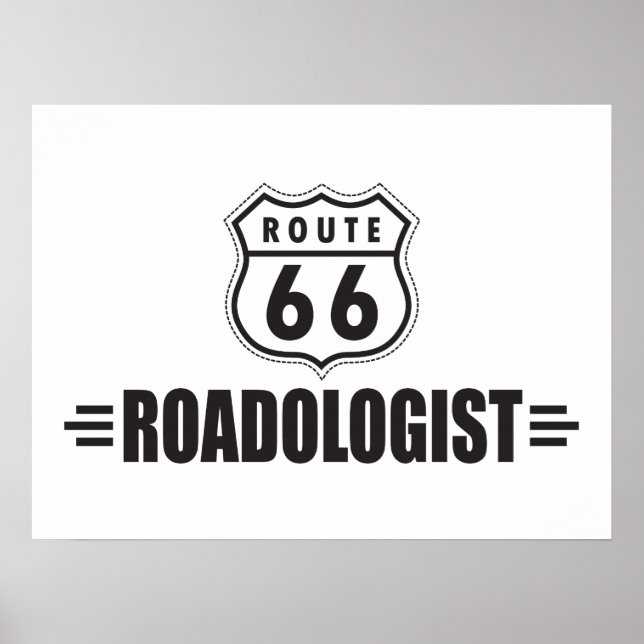 Funny Route 66 Poster (Front)