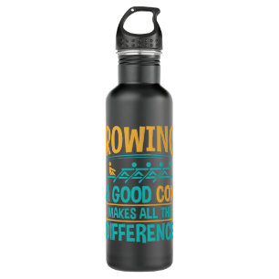 Funny Rowing a Good Cox Makes All the Difference 710 Ml Water Bottle