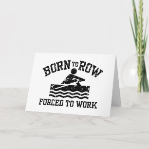 Funny Rowing Card