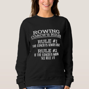 Funny Rowing Coach Gift Tee For Rowing Practice Pr