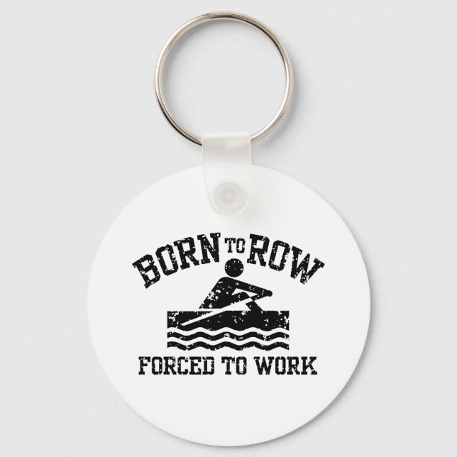 Funny Rowing Key Ring (Front)