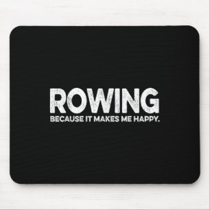 Funny Rowing Quote Gift For Rowing Coach Dad Love Mouse Mat