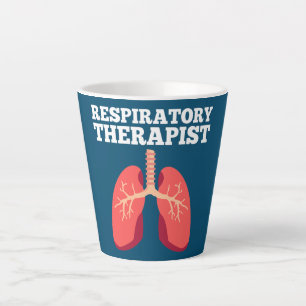 Funny RT Nurse Respiratory Therapist Latte Mug