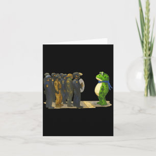 Funny Rtland Frog Shirt Meme Retro Vintage Style G Card